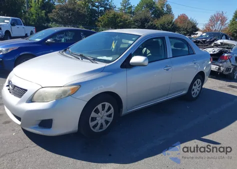 2009 Toyota Corolla Le из США, поврежденный, VIN 1NXBU40E49Z096488